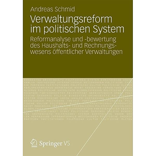 Verwaltungsreform im politischen System, Andreas Schmid