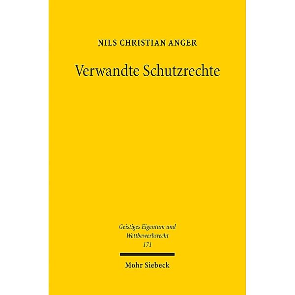 Verwandte Schutzrechte, Nils Christian Anger