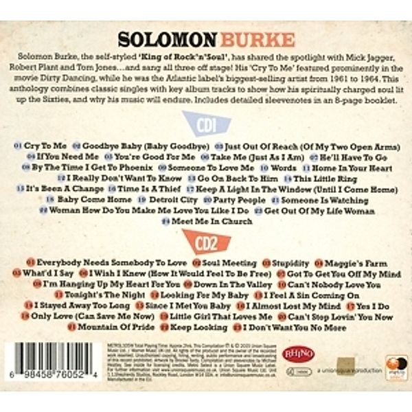 Very Best Of, Solomon Burke