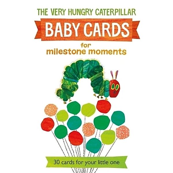 Very Hungry Caterpillar Baby Cards for Milestone Moments