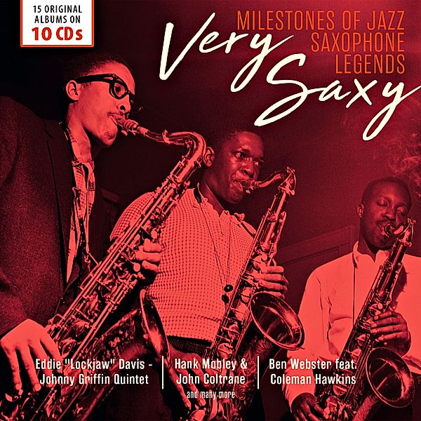 Very Saxy, 10 CDs, Original Albums