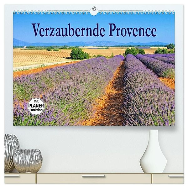 Verzaubernde Provence (hochwertiger Premium Wandkalender 2024 DIN A2 quer), Kunstdruck in Hochglanz, LianeM