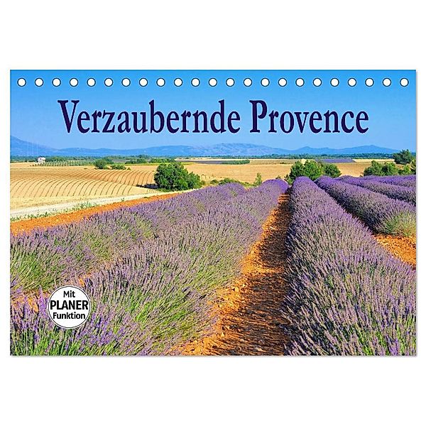 Verzaubernde Provence (Tischkalender 2024 DIN A5 quer), CALVENDO Monatskalender, LianeM