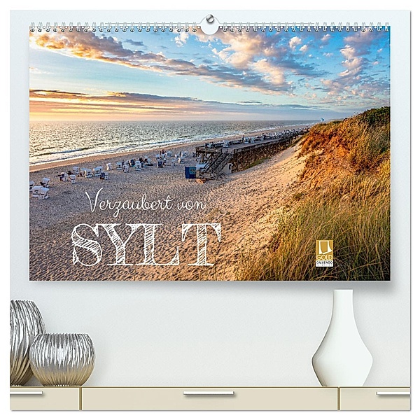 Verzaubert von Sylt (hochwertiger Premium Wandkalender 2025 DIN A2 quer), Kunstdruck in Hochglanz, Calvendo, Andrea Dreegmeyer