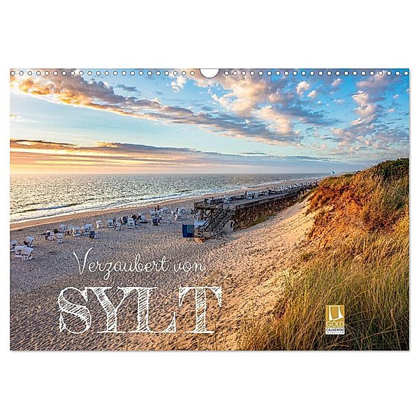 Verzaubert von Sylt (Wandkalender 2024 DIN A3 quer), CALVENDO Monatskalender, Andrea Dreegmeyer