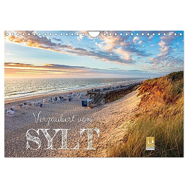 Verzaubert von Sylt (Wandkalender 2024 DIN A4 quer), CALVENDO Monatskalender, Andrea Dreegmeyer