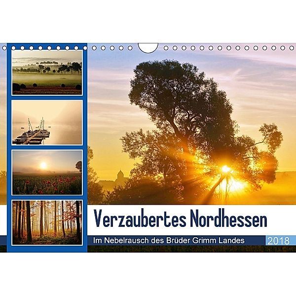 Verzaubertes Nordhessen (Wandkalender 2018 DIN A4 quer) Dieser erfolgreiche Kalender wurde dieses Jahr mit gleichen Bild, Lutz Klapp