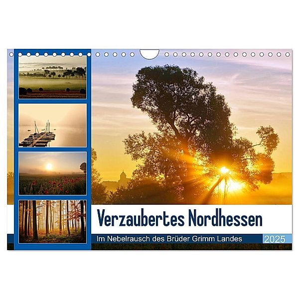 Verzaubertes Nordhessen (Wandkalender 2025 DIN A4 quer), CALVENDO Monatskalender, Calvendo, Lutz Klapp