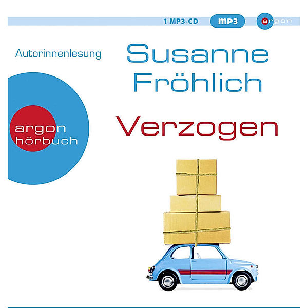 Verzogen,1 Audio-CD, 1 MP3, Susanne Fröhlich