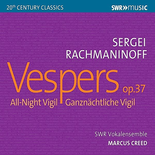 Vespers Op.37, Marcus Creed, SWR Vokalensemble