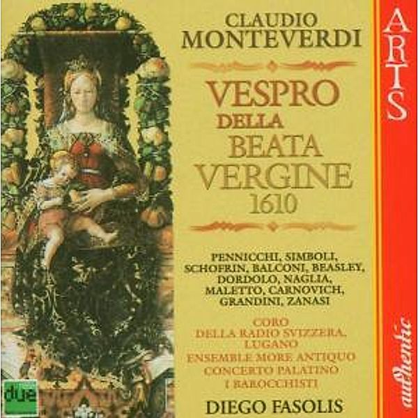 Vespro Dalla Beata Vergine, Concerto Palatino, Radio Svizze