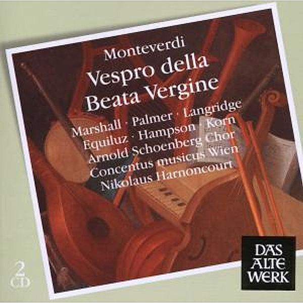 Vespro Della Beata Vergine, Nikolaus Harnoncourt, Cmw, Arnold Schoenberg Chor