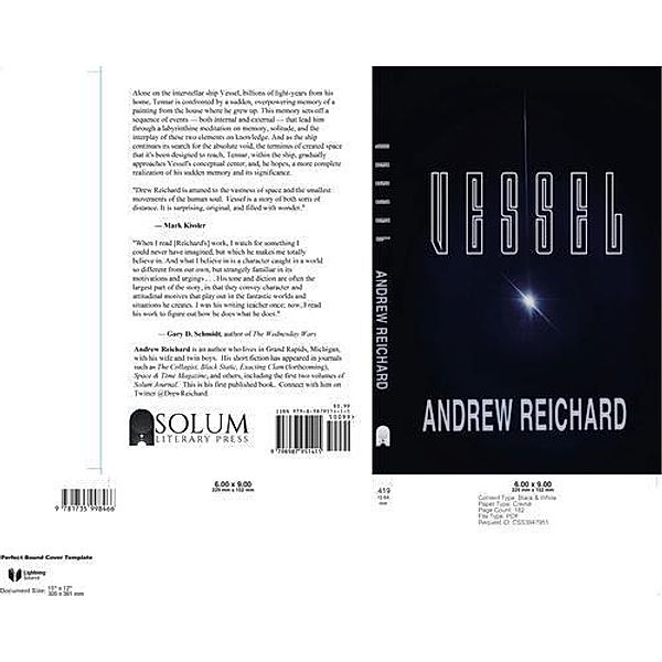 Vessel / Solum Literary Press, Andrew Reichard