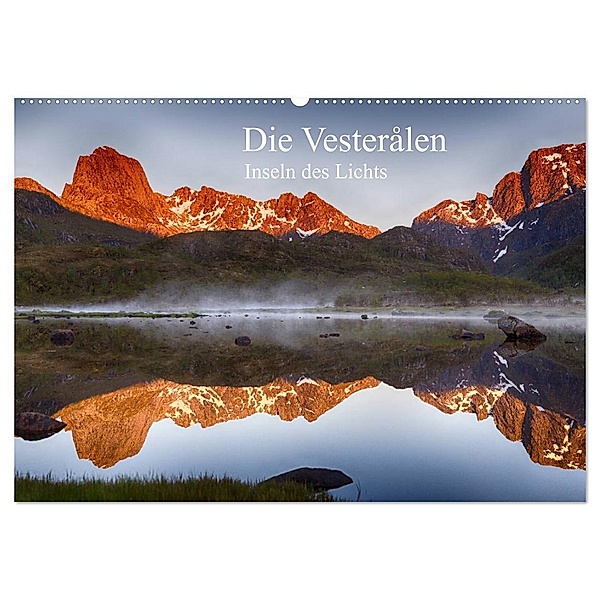 Vesterålen - Inseln des Lichts (Wandkalender 2024 DIN A2 quer), CALVENDO Monatskalender, Dr. Oliver Schwenn
