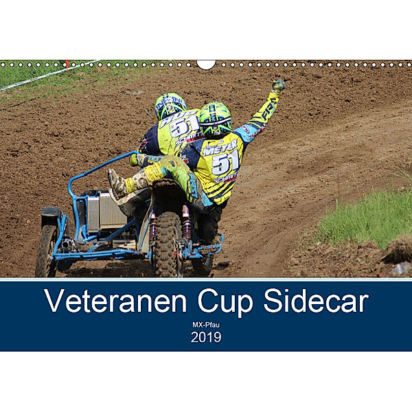 Veteranen Cup Sidecar Cross (Wandkalender 2019 DIN A3 quer), MX-Pfau