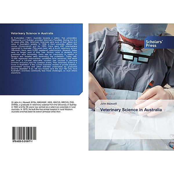 Veterinary Science in Australia, John Maxwell