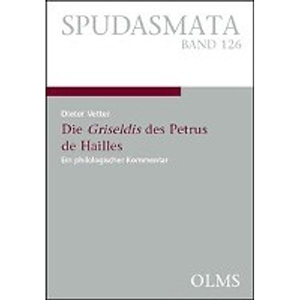 Vetter, D: Griseldis des Petrus de Hailles, Dieter Vetter