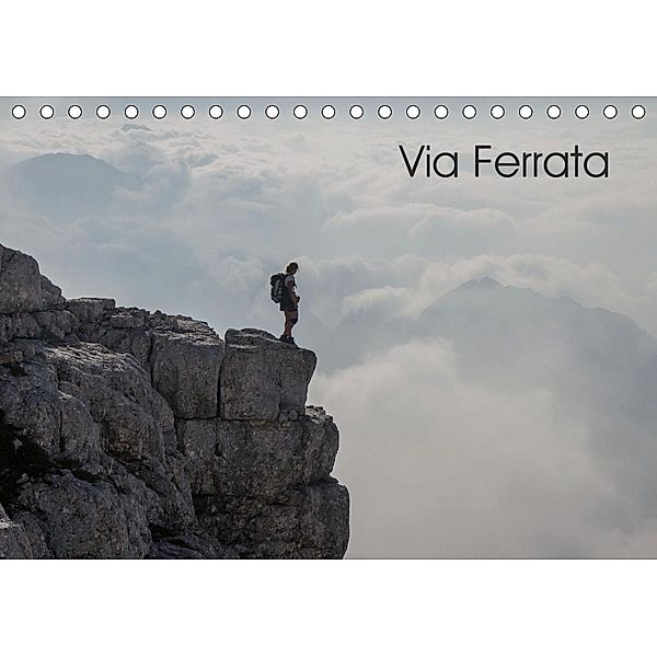 Via FerrataAT-Version (Tischkalender 2021 DIN A5 quer), Andreas M. Fillei