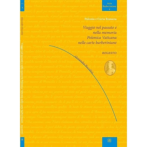 Viaggio nel passato e nella memoria polonica vaticana nelle carte barberiniane, Alessandro Boccolini