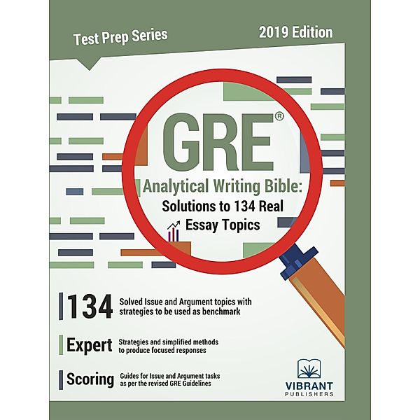 Vibrant Publishers: GRE Analytical Writing Bible