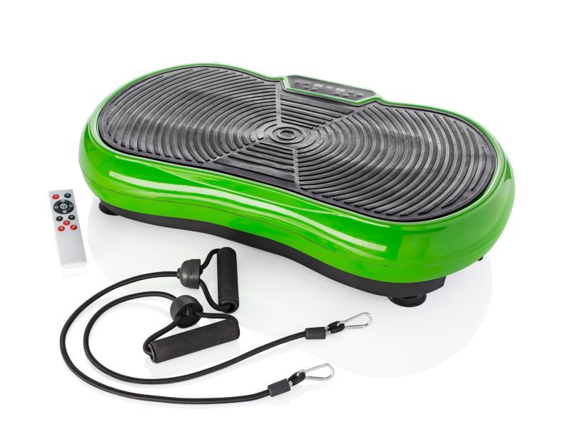 Vibrationsplatte Shape Heimtrainer Fitness Ganzkörper Expander Bänder Fernbedien 