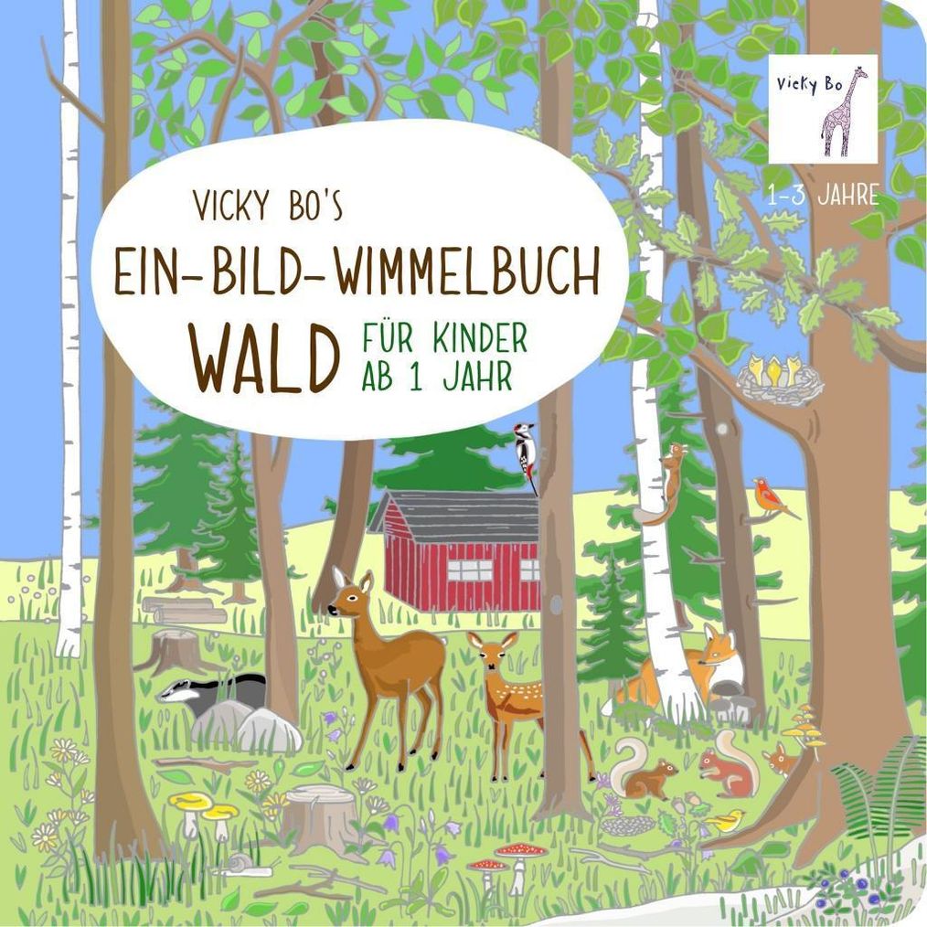 Vicky Bo's Ein-Bild-Wimmelbuch - Wald Buch versandkostenfrei - Weltbild.de