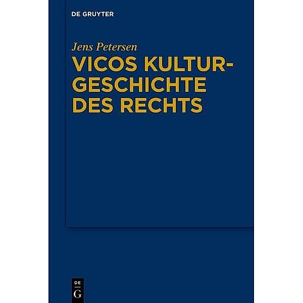 Vicos Kulturgeschichte des Rechts, Jens Petersen