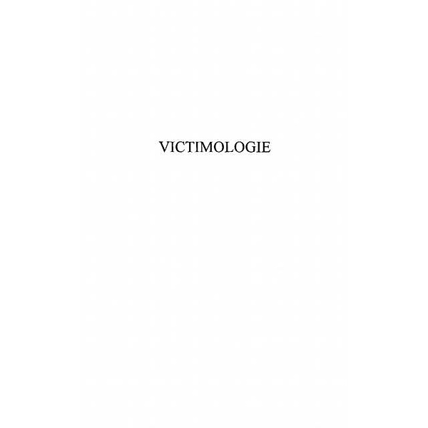 Victimologie de l'effraction / Hors-collection, Cario Robert