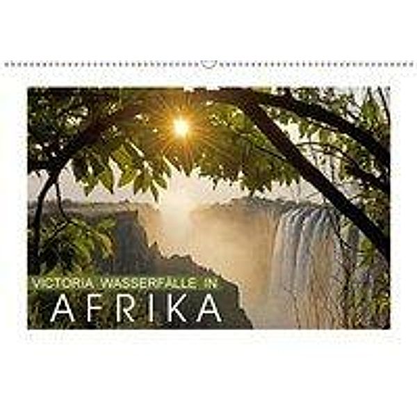 Victoria Wasserfälle in Afrika (Wandkalender 2017 DIN A2 quer), CALVENDO