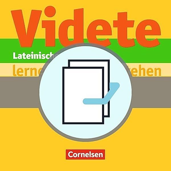Videte - Lateinische Grammatik: Lernen, üben, verstehen, Lehrbuch u. Audio-CD