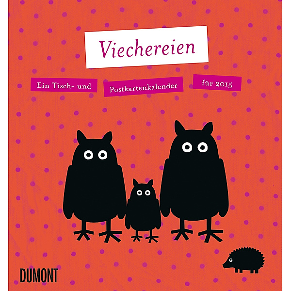 Viechereien - Postkartenkalender 2015, Karolin Kornelsen