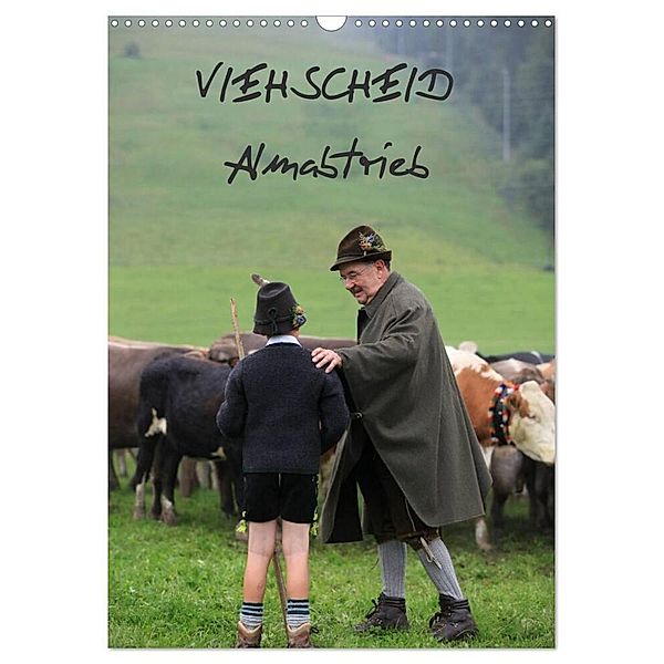 Viehscheid Almabtrieb (Wandkalender 2025 DIN A3 hoch), CALVENDO Monatskalender, Calvendo, www.allg.eu