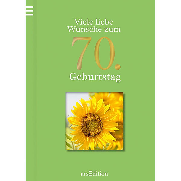 Viele liebe Wünsche zum 70. Geburtstag