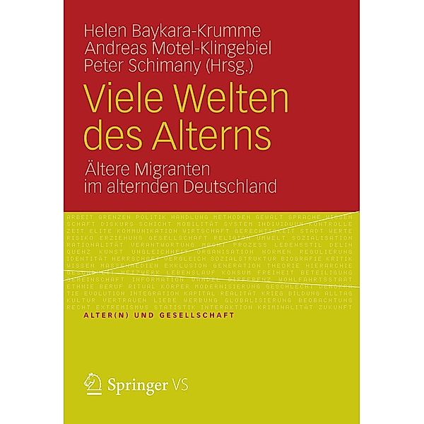 Viele Welten des Alterns / Alter(n) und Gesellschaft Bd.22