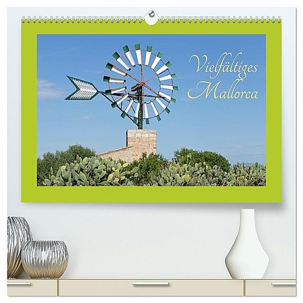 Vielfältiges Mallorca (hochwertiger Premium Wandkalender 2025 DIN A2 quer), Kunstdruck in Hochglanz, Calvendo, Siegfried Kuttig