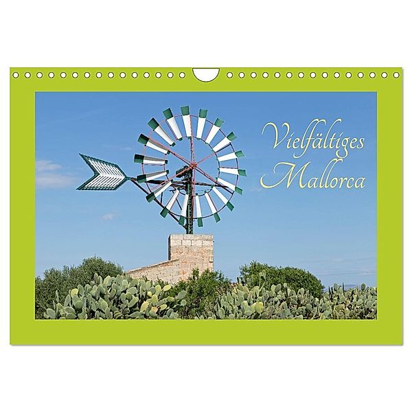 Vielfältiges Mallorca (Wandkalender 2024 DIN A4 quer), CALVENDO Monatskalender, Siegfried Kuttig