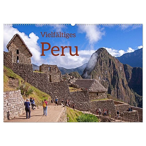 Vielfältiges Peru (Wandkalender 2024 DIN A2 quer), CALVENDO Monatskalender, Siegfried Kuttig