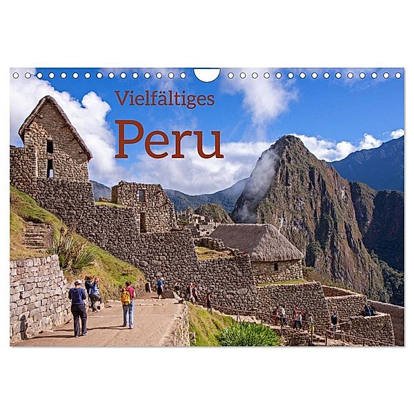 Vielfältiges Peru (Wandkalender 2024 DIN A4 quer), CALVENDO Monatskalender, Siegfried Kuttig