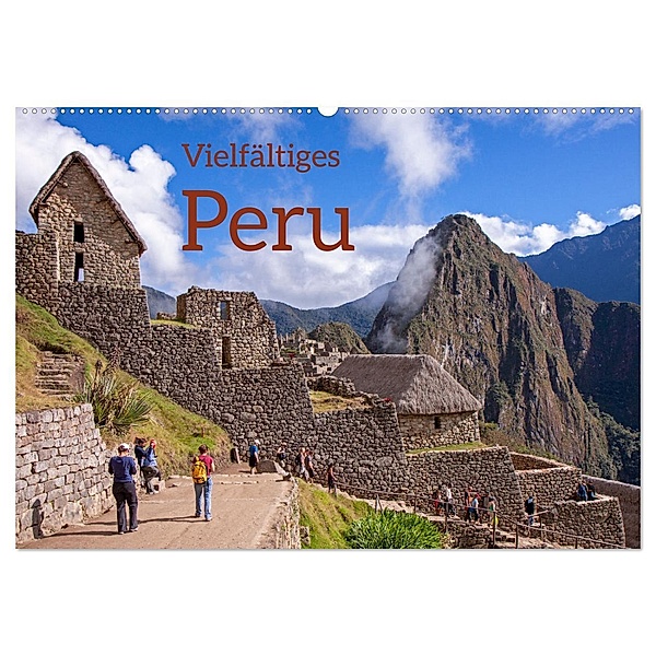 Vielfältiges Peru (Wandkalender 2025 DIN A2 quer), CALVENDO Monatskalender, Calvendo, Siegfried Kuttig