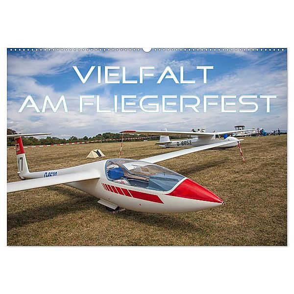 Vielfalt am Fliegerfest (Wandkalender 2024 DIN A2 quer), CALVENDO Monatskalender, Liselotte Brunner-Klaus