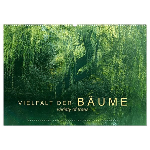 Vielfalt der Bäume - variety of trees (Wandkalender 2024 DIN A2 quer), CALVENDO Monatskalender, Franziska Lenferink