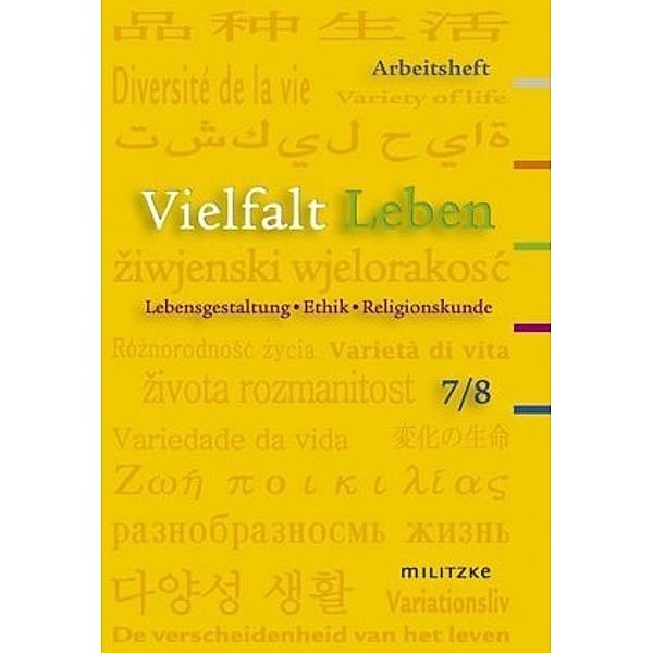 Vielfalt Leben - LER Ausgabe Brandenburg: Vielfalt Leben. Arbeitsheft, Helge Eisenschmidt