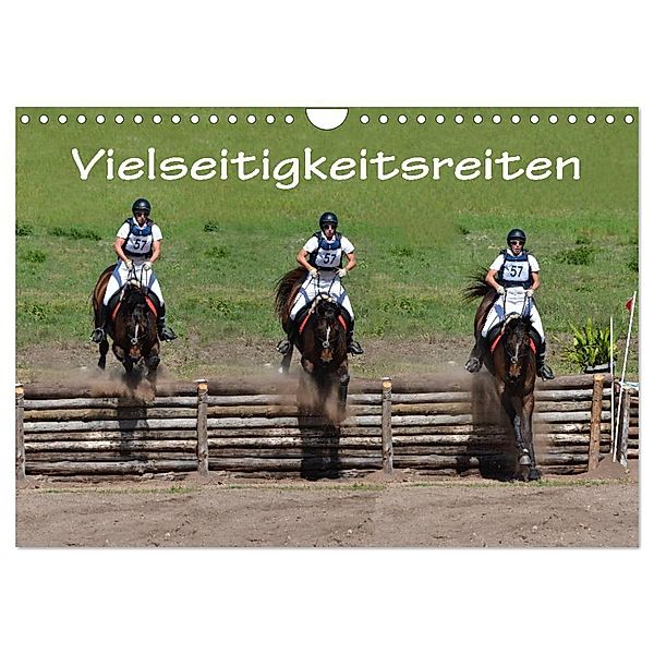 Vielseitigkeitsreiten (Wandkalender 2024 DIN A4 quer), CALVENDO Monatskalender, Anke van Wyk - www.germanpix.net