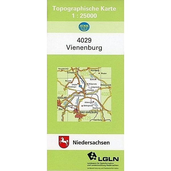 Vienenburg 1 : 25 000. (TK 4029/N)