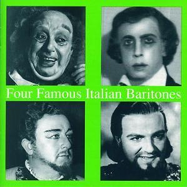 Vier Berühmte Ital.Baritone, Stabile, Reali, Tagliabue, Silv.