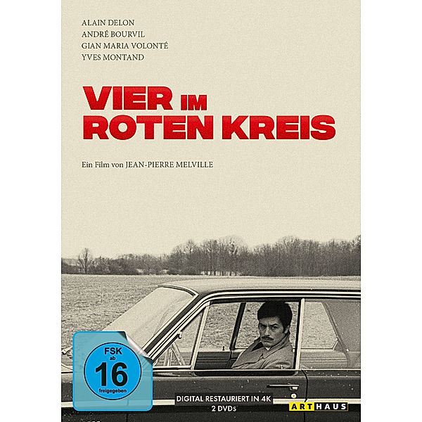 Vier im roten Kreis, Alain Delon, Yves Montand