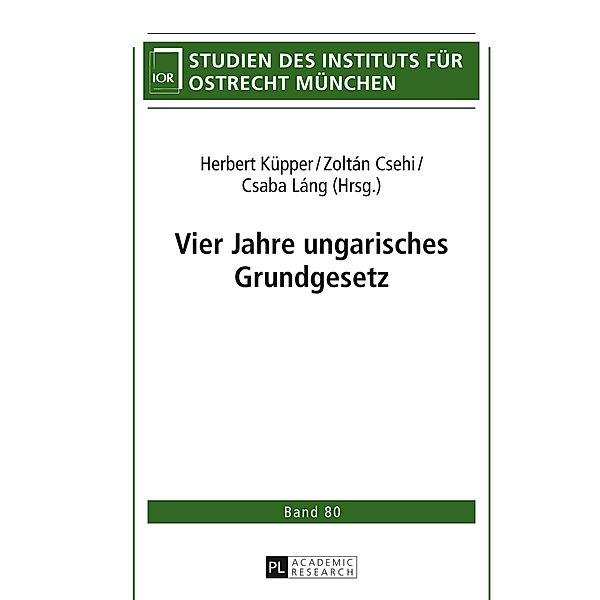 Vier Jahre ungarisches Grundgesetz