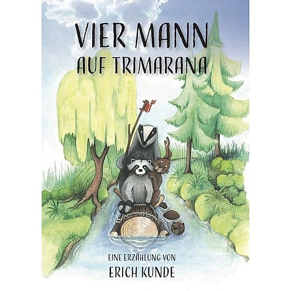 Vier Mann auf Trimarana, Erich Kunde