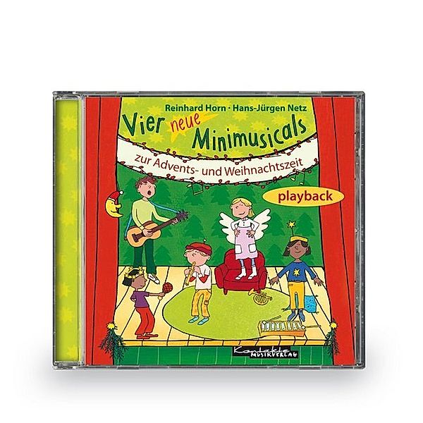 Vier neue Minimusicals zur Advents- und Weihnachtszeit,Audio-CD, Reinhard Horn, Hans-Jürgen Netz