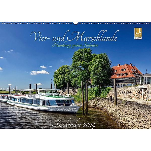 Vier- und Marschlande Hamburgs grüner Südosten (Wandkalender 2019 DIN A2 quer), Christian Ohde